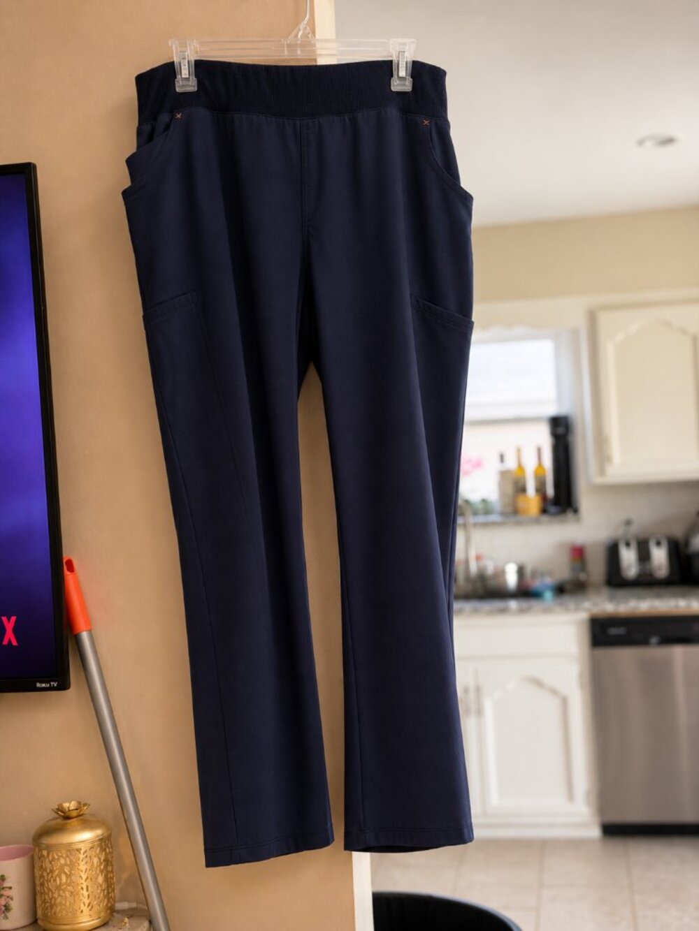 Cherokee Infinity Women’s Navy Blue Scrub Pants 3XL